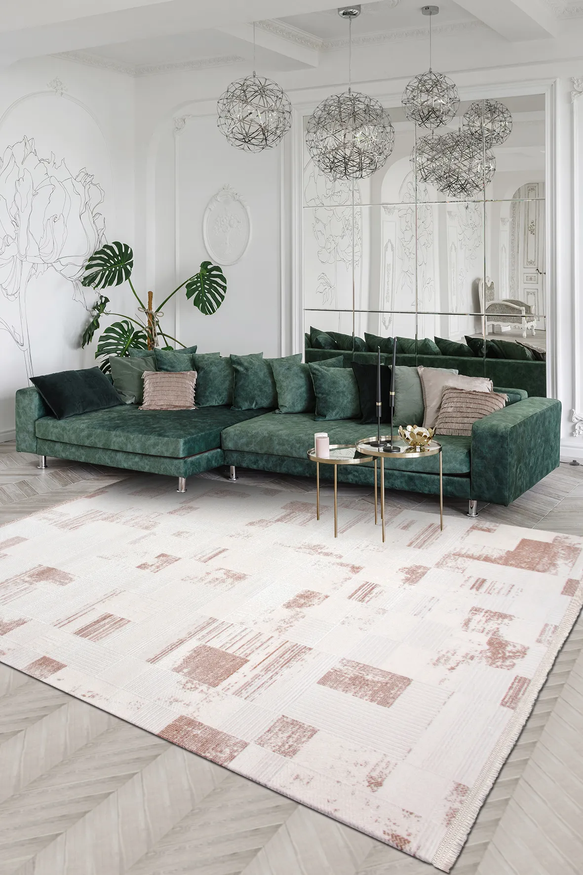 YoudayHomeCollection KİSRA Model Halı 150X350