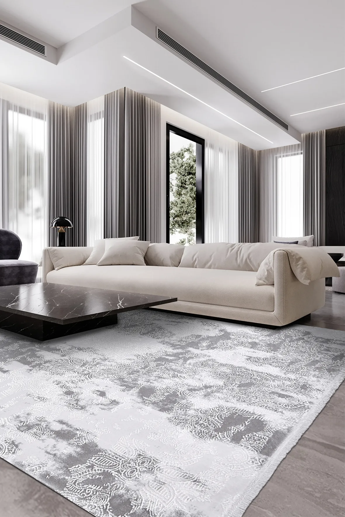 YoudayHomeCollection BLOOM Model Halı 200X200