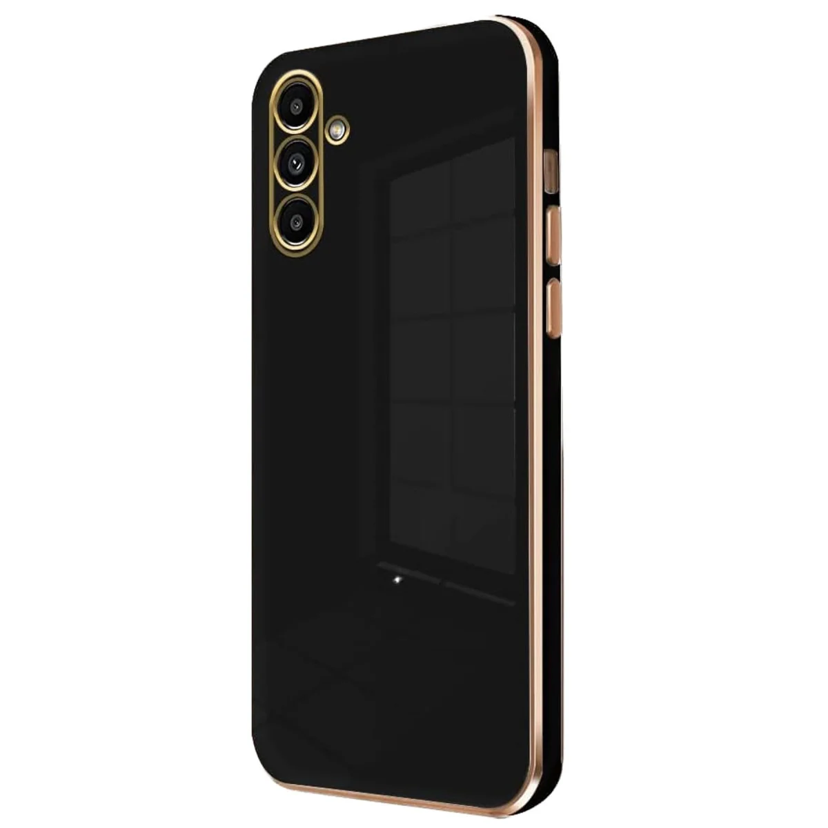 Galaxy A25 5G Kılıf Volet Silikon - Siyah