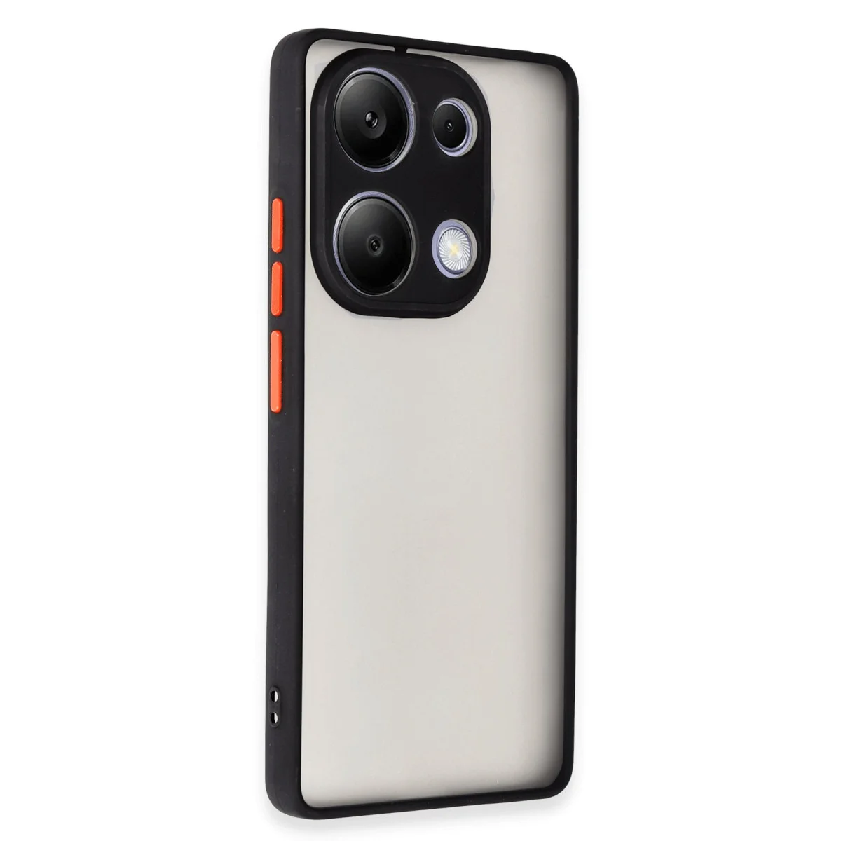 Redmi Note 13 Pro 4G Kılıf Montreal Silikon Kapak - Siyah