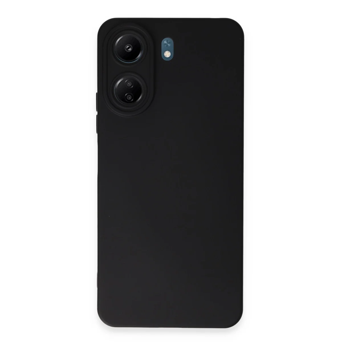 Redmi 13C Kılıf Nano içi Kadife Silikon - Siyah