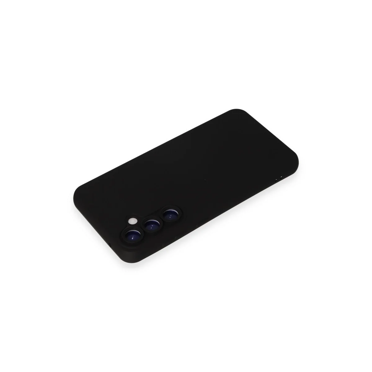 Galaxy S24 Kılıf Nano içi Kadife Silikon - Siyah