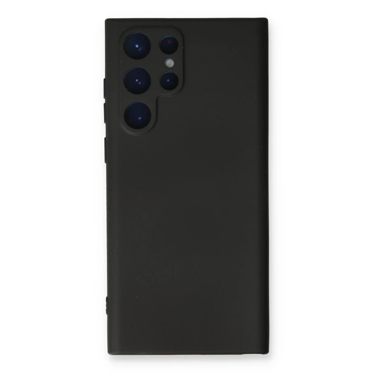 Galaxy S24 Ultra Kılıf Nano içi Kadife Silikon - Siyah