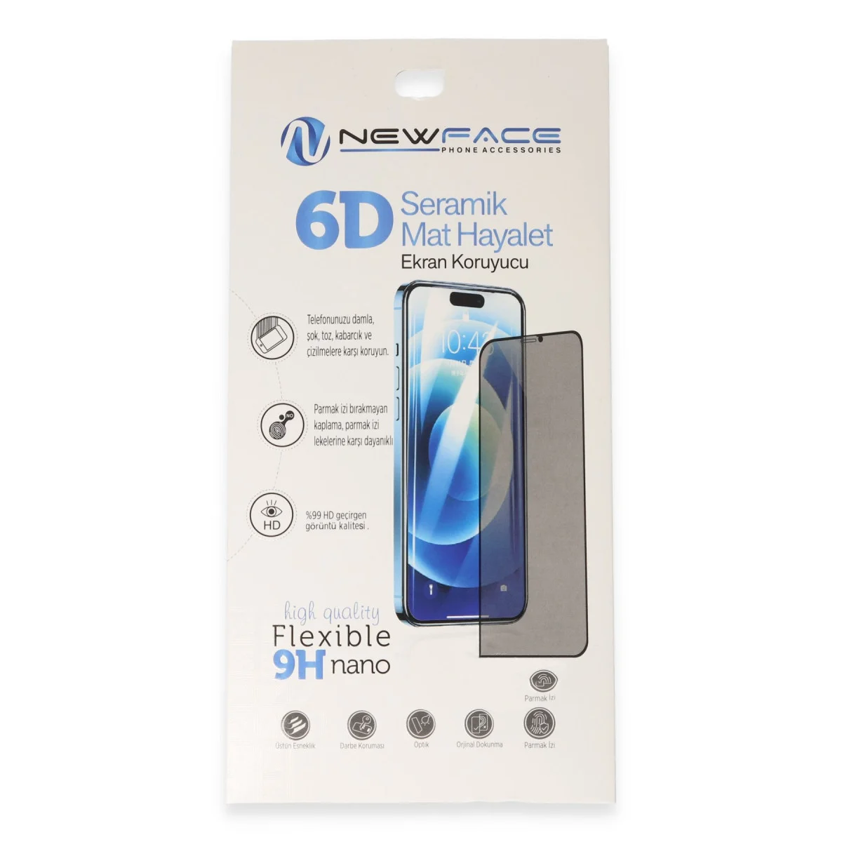 Galaxy A05S 6D Antistatik Mat Seramik Hayalet Nano Ekran Koruyucu
