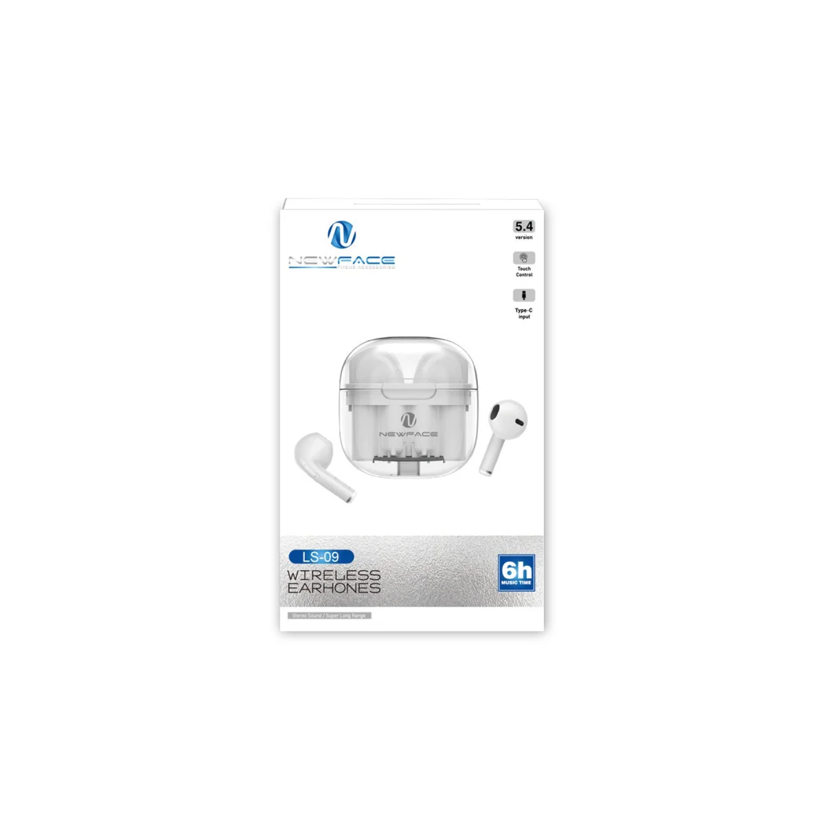 LS-09 Bluetooth 5.3 TWS Kablosuz Airpods Kulaklık - Siyah