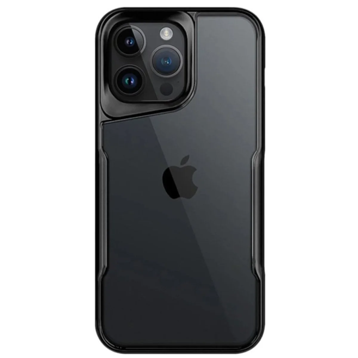 iPhone 14 Pro Max Kılıf Boyi Silikon Kapak - Siyah