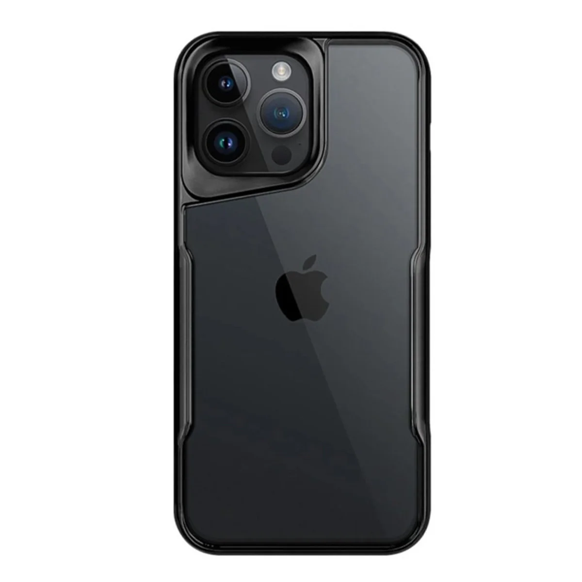iPhone 15 Pro Kılıf Boyi Silikon Kapak - Siyah