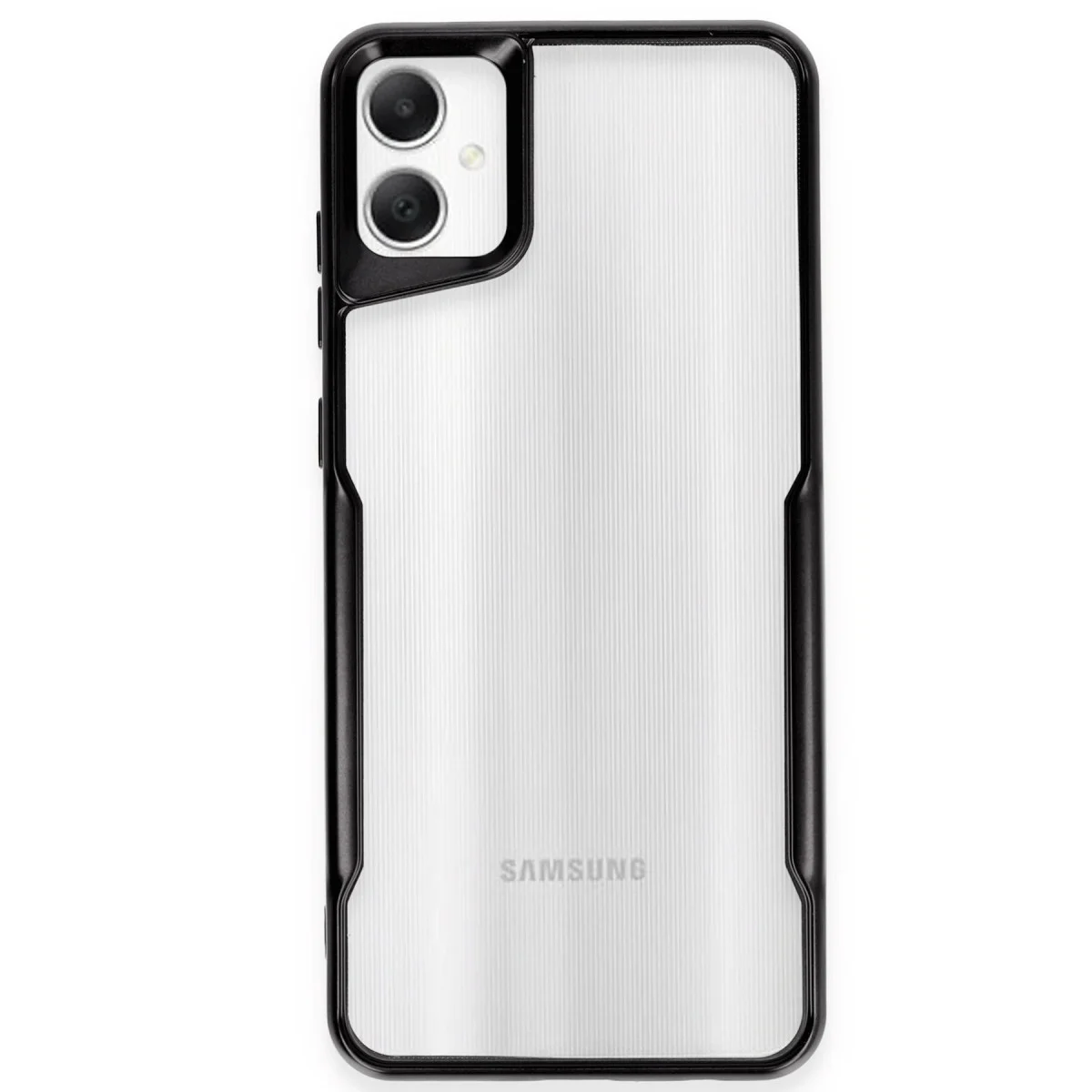 Galaxy A05 Kılıf Boyi Silikon Kapak - Siyah