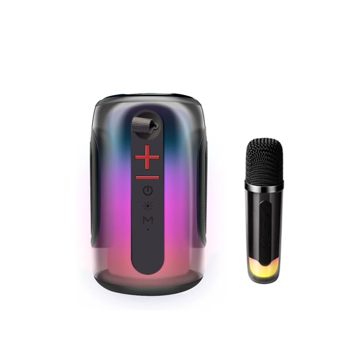 Pluse 8 RGB Kablosuz Hoparlör - Siyah