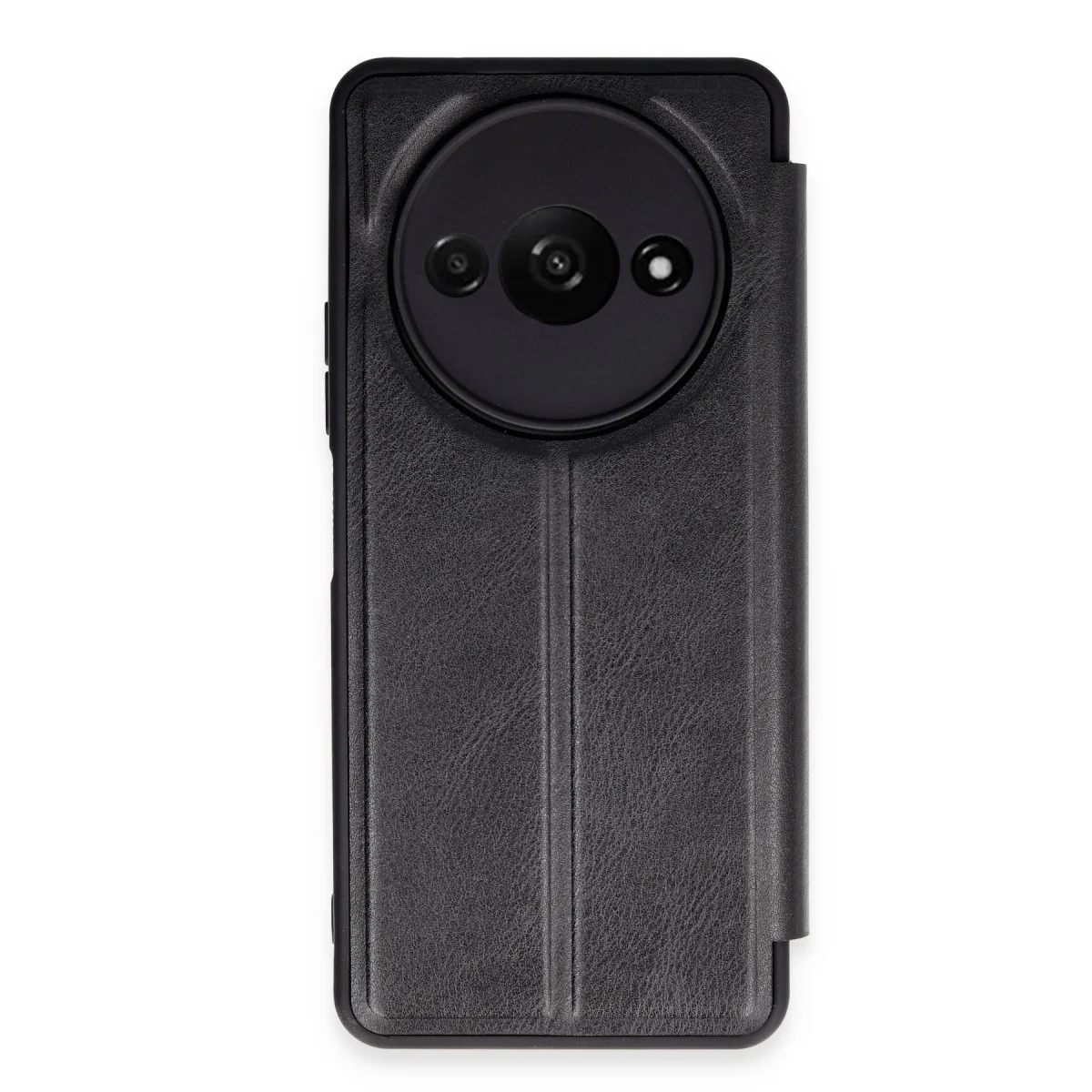 Redmi A3 4G Kılıf Flip Cover - Siyah