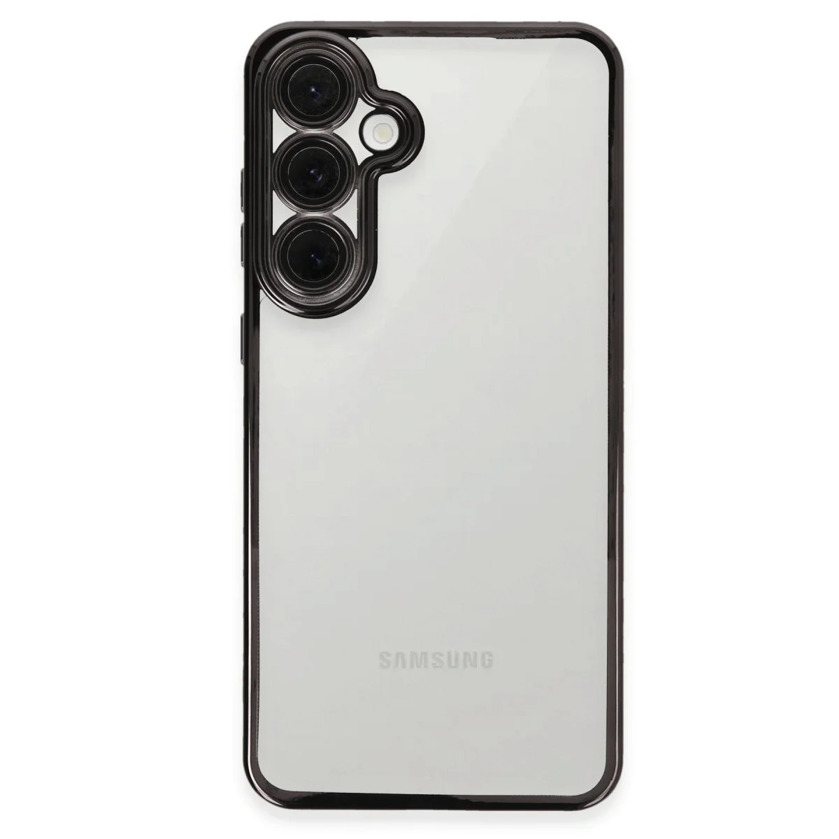 Galaxy S24 FE Kılıf Razer Lensli Silikon - Siyah