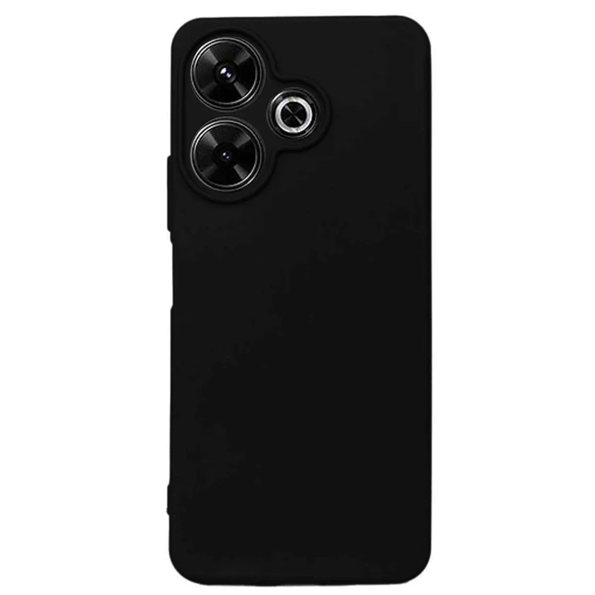 Redmi 13 4G Kılıf First Silikon - Siyah