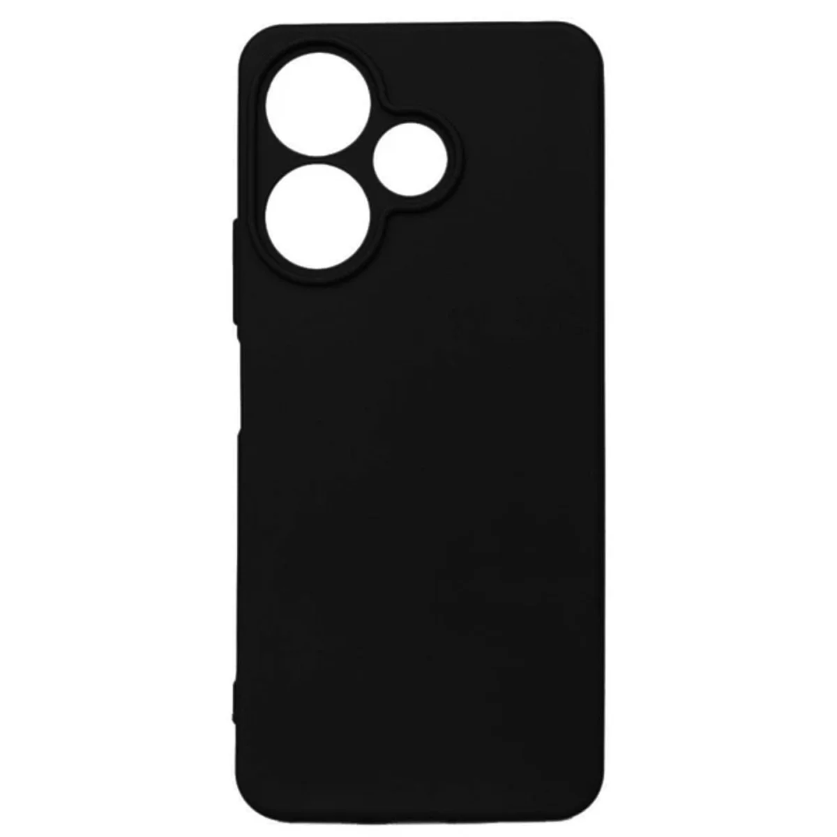 Redmi 13 4G Kılıf First Silikon - Siyah