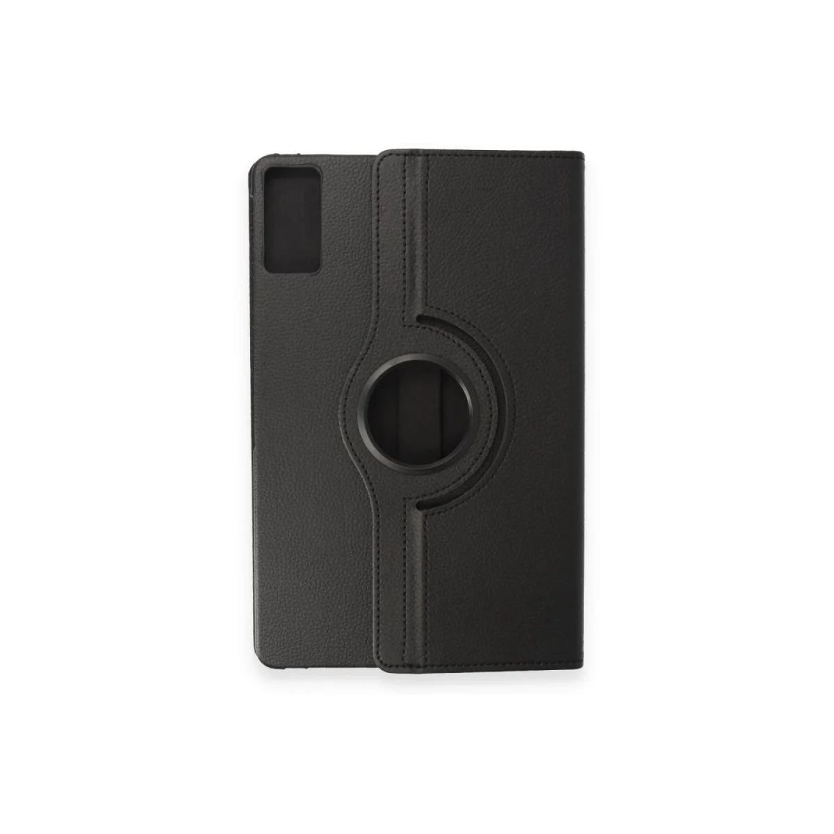 Redmi Pad SE 4G Kılıf 360 Tablet Deri Kılıf - Siyah