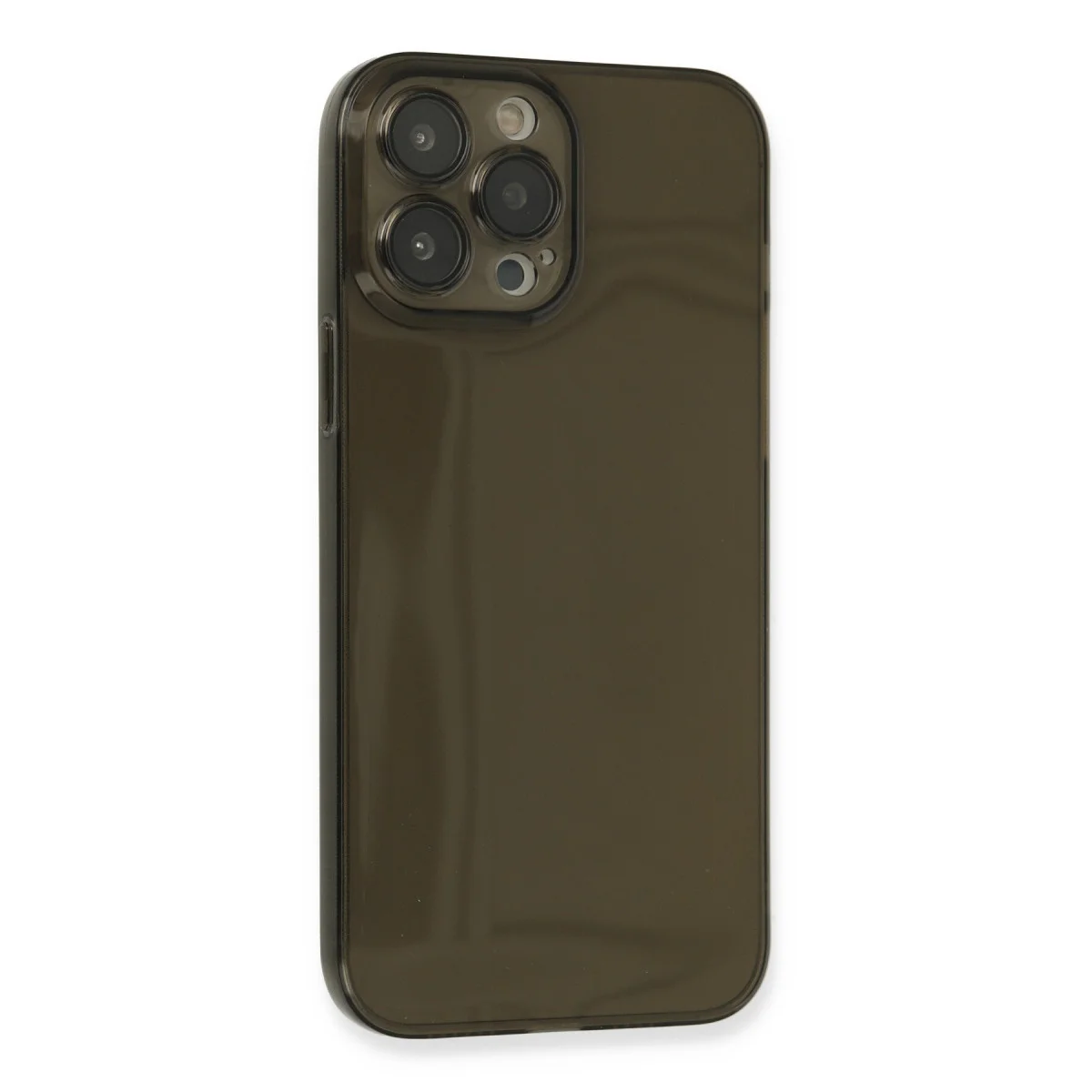 iPhone 13 Pro Kılıf Fly Lens Silikon - Siyah