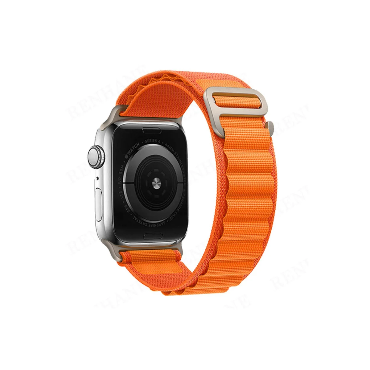 Watch 38mm Mountain Kordon - Siyah-Turuncu