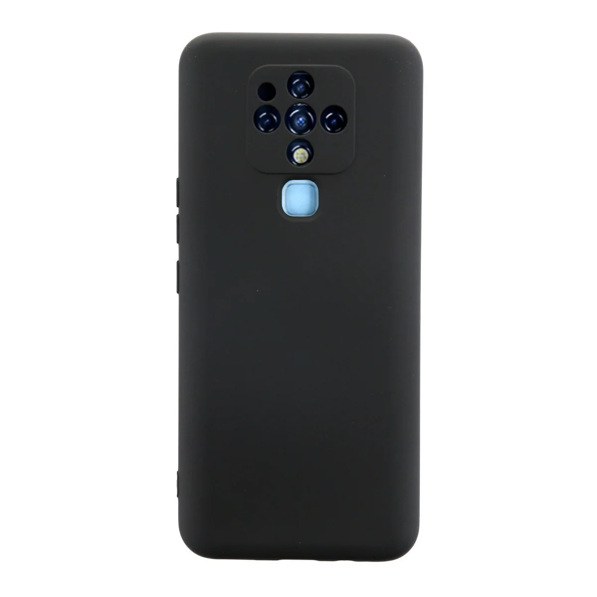 Camon 16 Kılıf Nano içi Kadife Silikon - Siyah