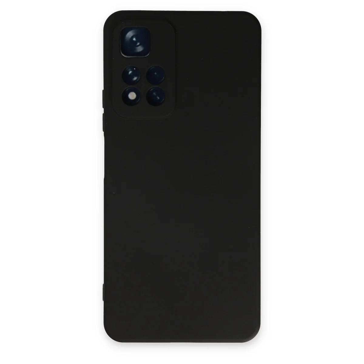 Redmi Note 11 Pro Plus 5G Kılıf Nano içi Kadife Silikon - Siyah