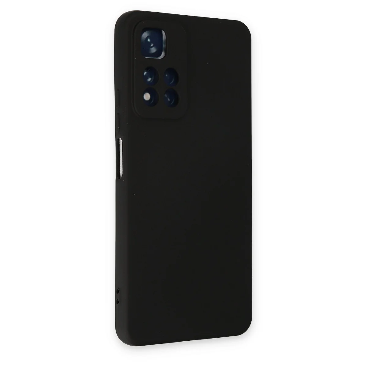 Redmi Note 11 Pro Plus 5G Kılıf Nano içi Kadife Silikon - Siyah