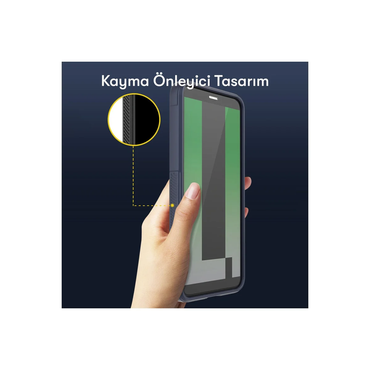 Mate 10 Lite Kılıf Optimum Silikon - Siyah