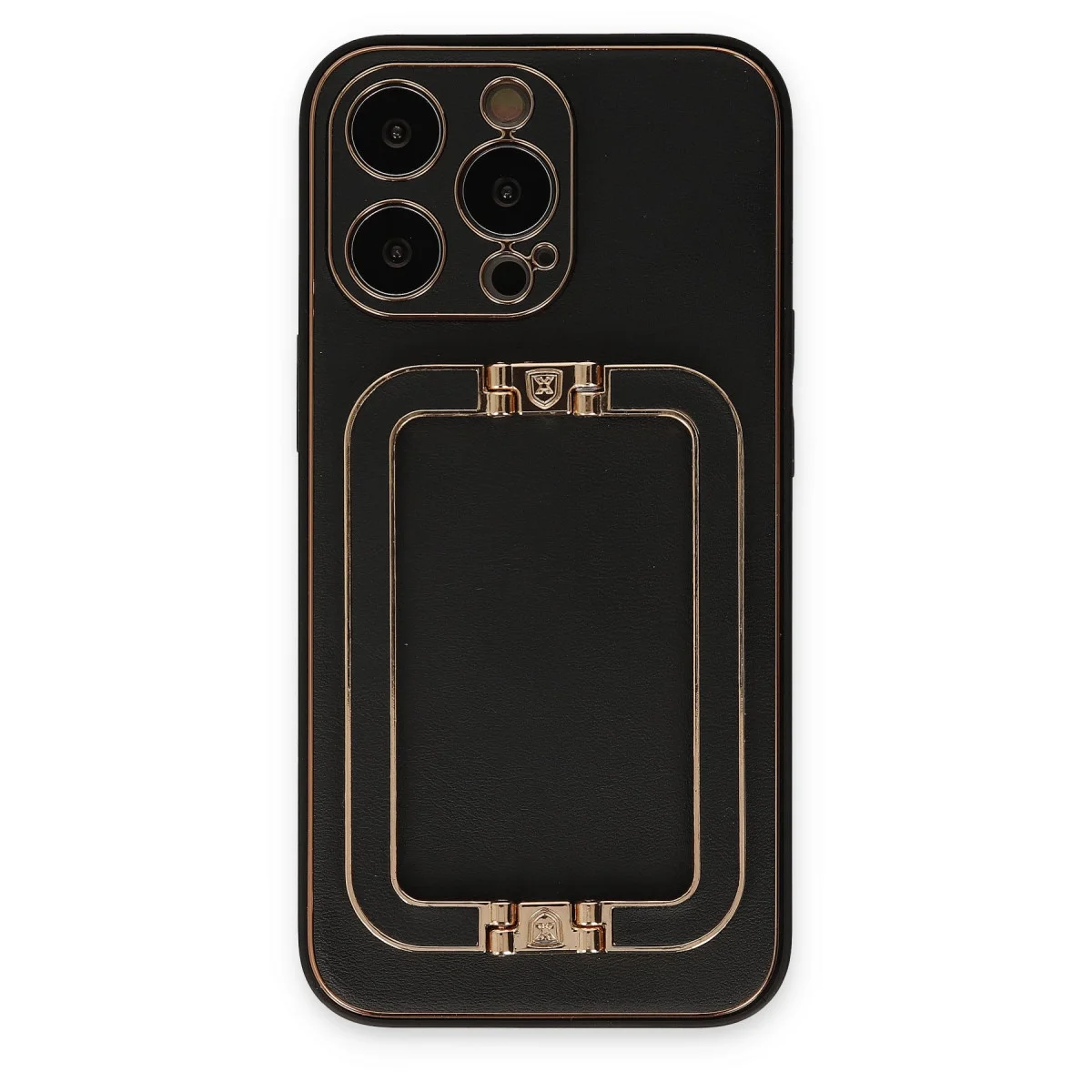 iPhone 13 Pro Max Kılıf Coco Elit Kapak - Siyah