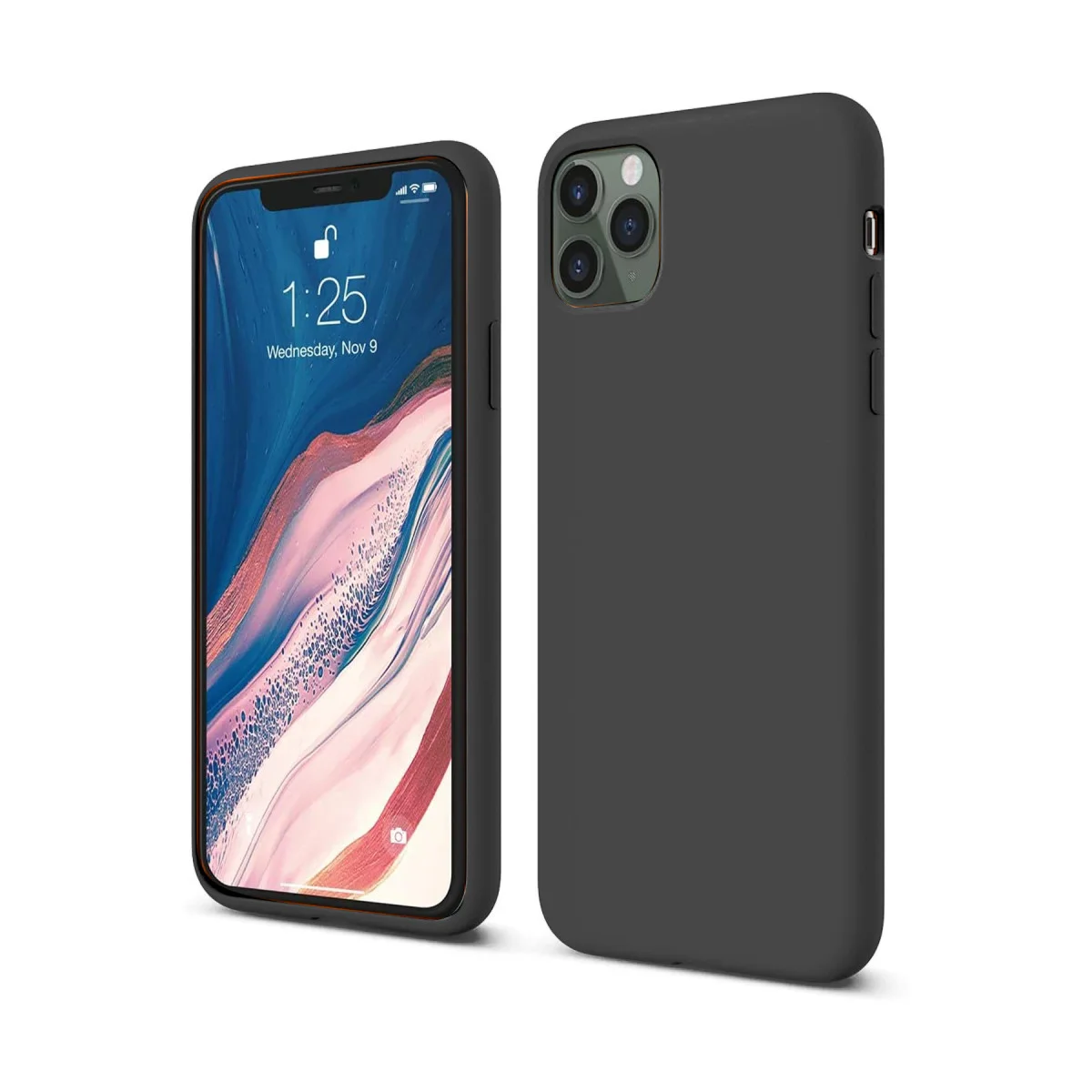 iPhone 11 Pro Kılıf First Silikon - Siyah