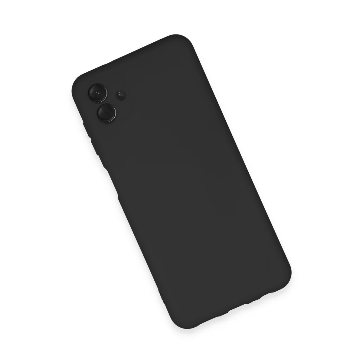 Galaxy A04E Kılıf Nano içi Kadife Silikon - Siyah