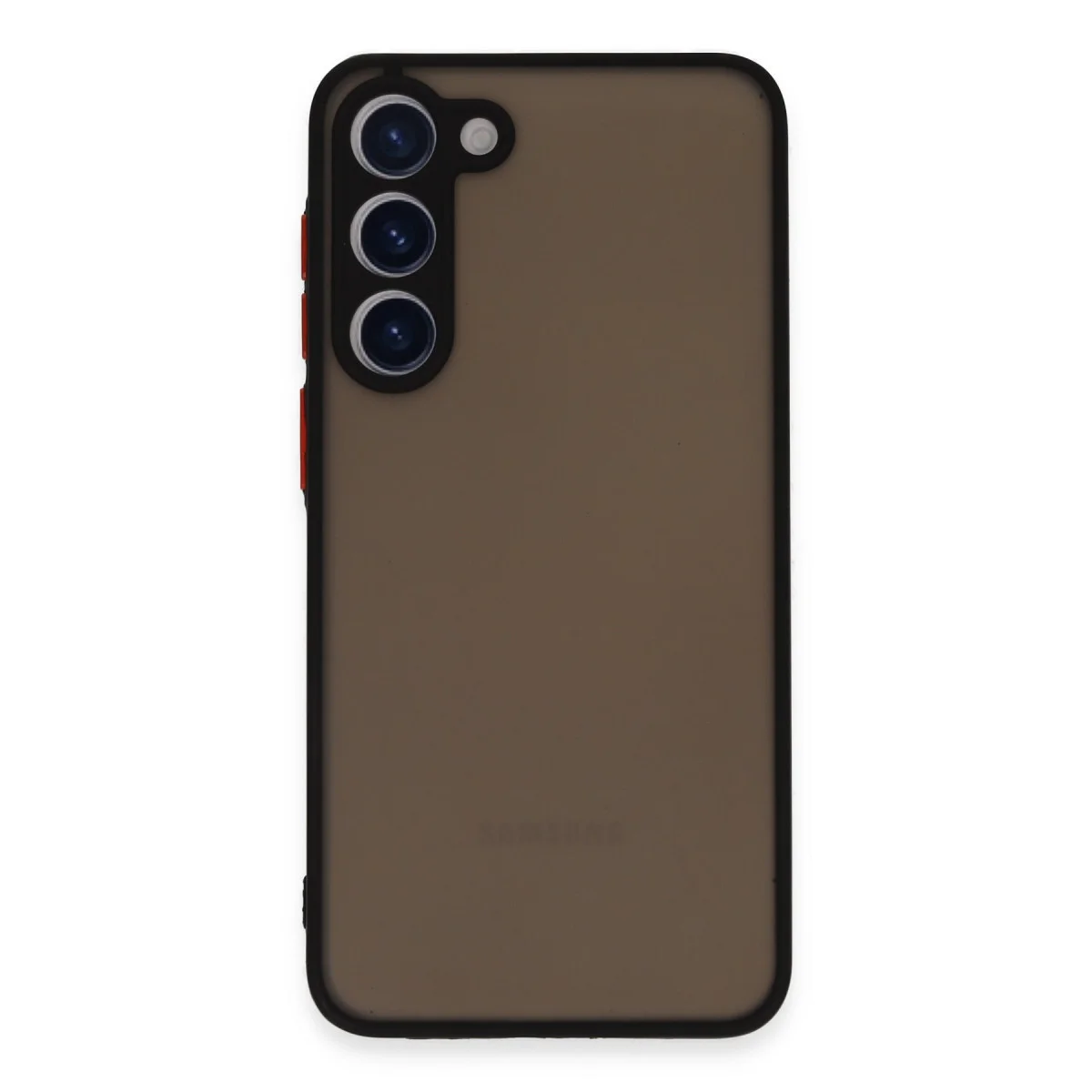 Galaxy S23 Plus Kılıf Montreal Silikon Kapak - Siyah