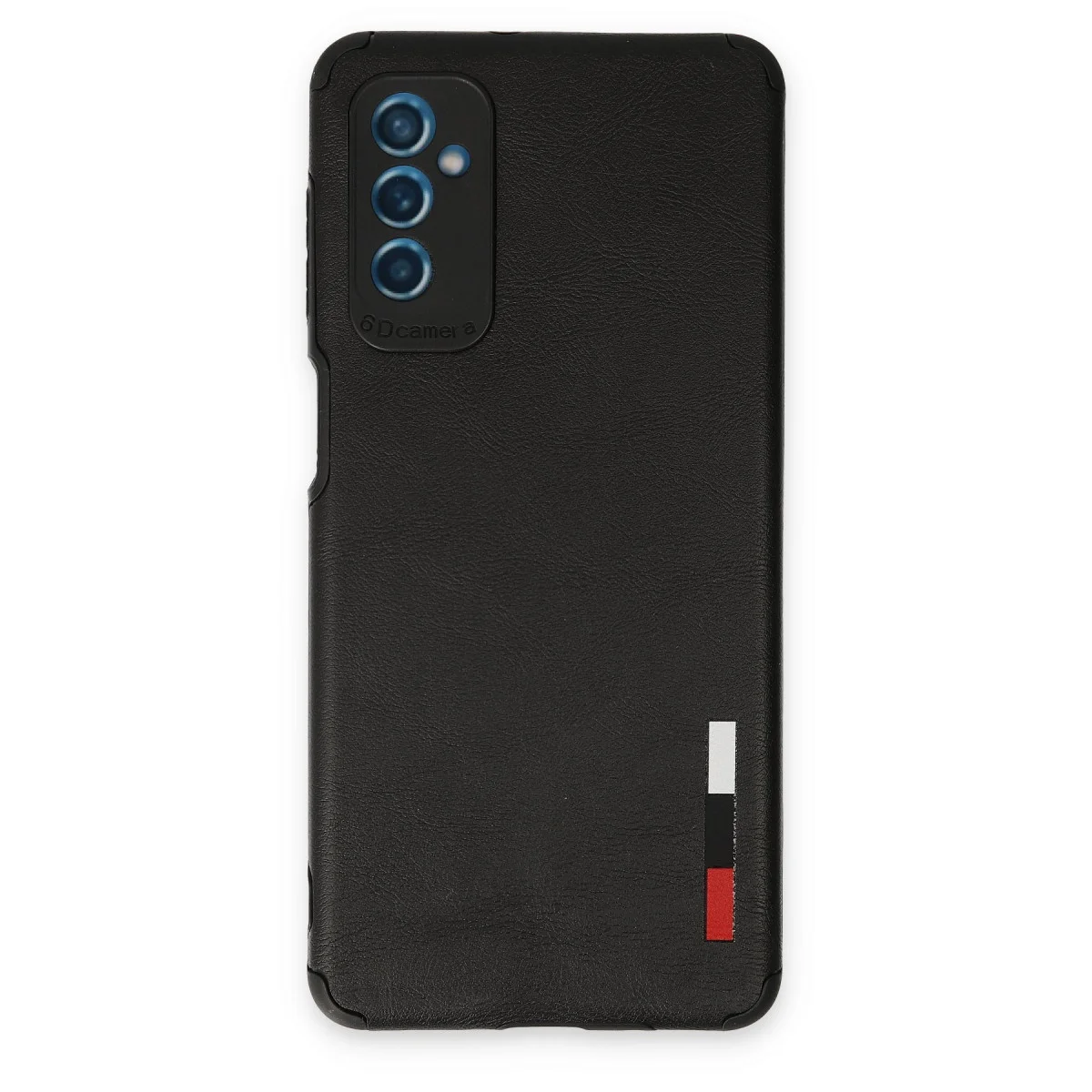Galaxy M52 5G Kılıf Loop Deri Silikon - Siyah