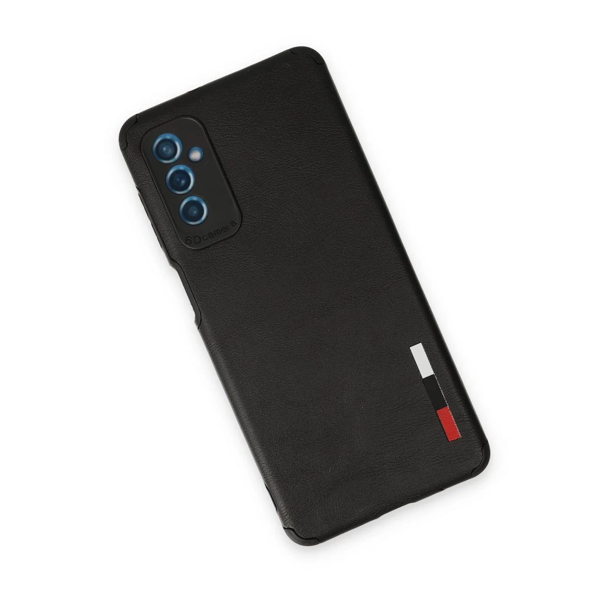 Galaxy M52 5G Kılıf Loop Deri Silikon - Siyah