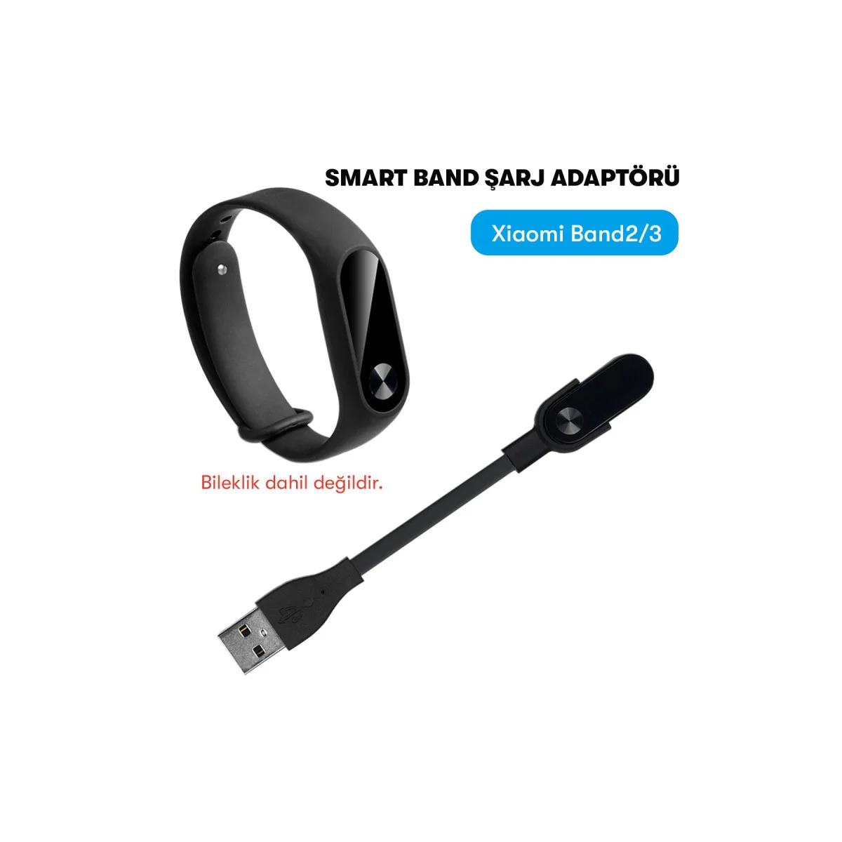 MC03 Şarj Adaptörü Mi Band 2/3