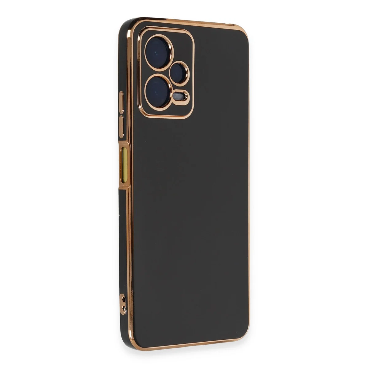 Poco X5 5G Kılıf Volet Silikon - Siyah