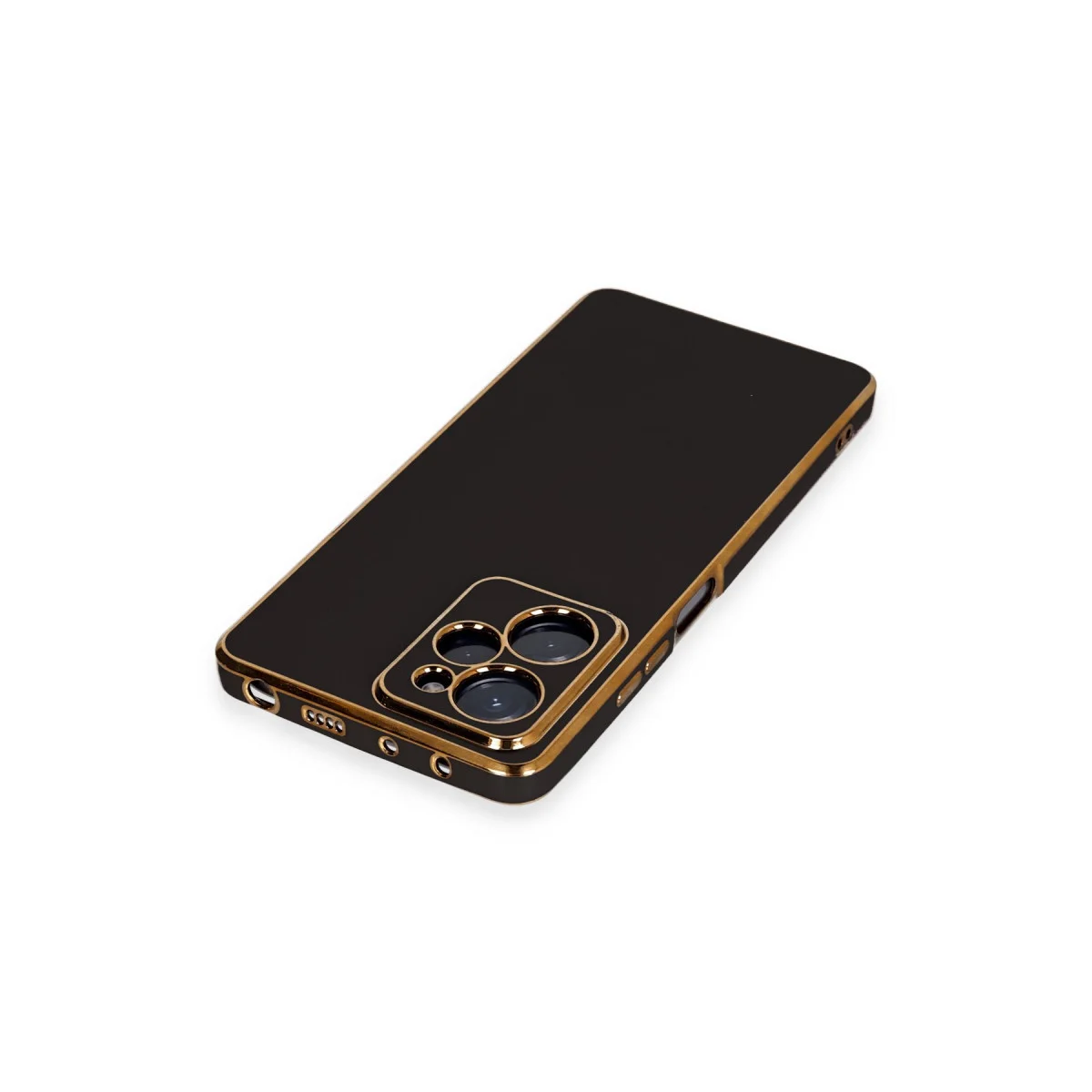 Poco X5 Pro 5G Kılıf Volet Silikon - Siyah