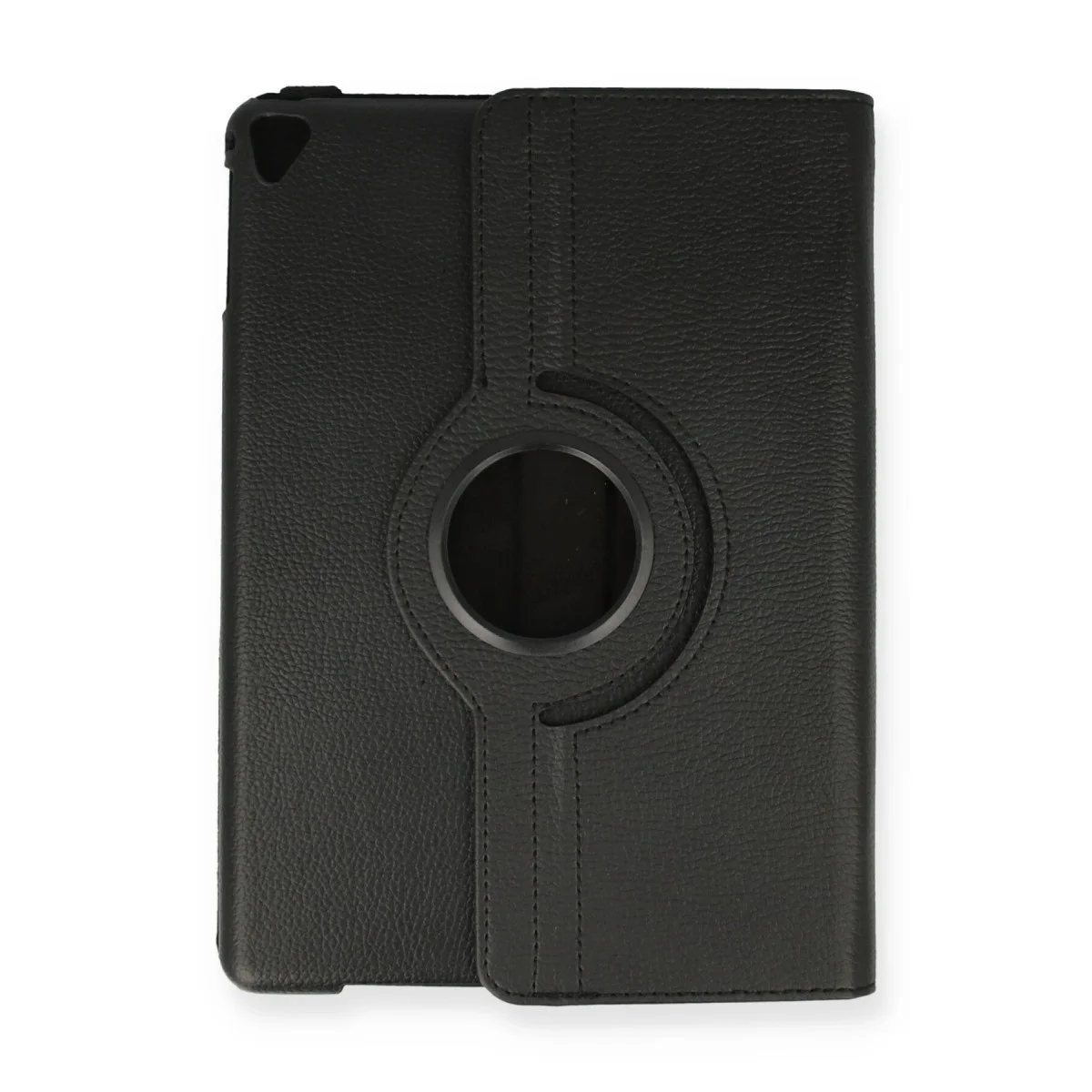 iPad 9.7 (2018) Kılıf 360 Tablet Deri Kılıf - Siyah