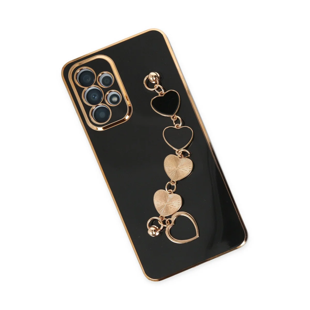 Galaxy A53 5G Kılıf Esila Silikon - Siyah