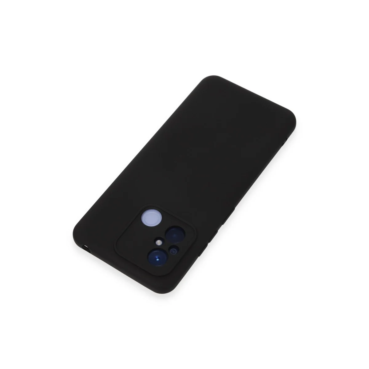 Redmi 12C Kılıf Nano içi Kadife Silikon - Siyah
