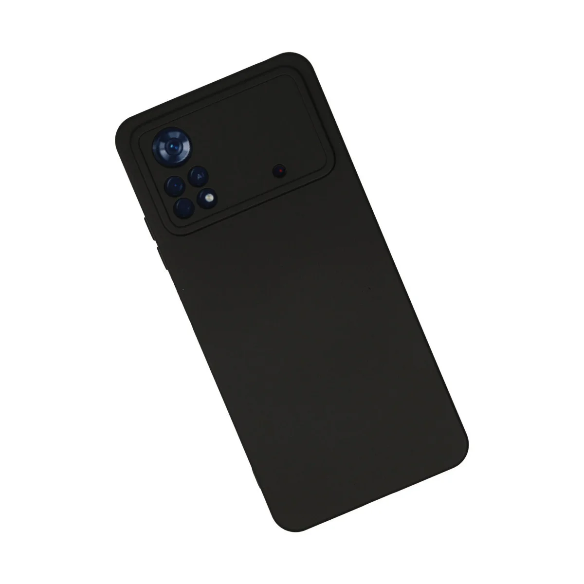 Poco X4 Pro 5G Kılıf Nano içi Kadife Silikon - Siyah