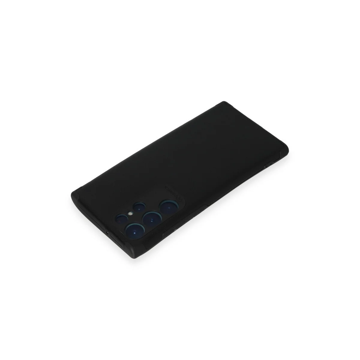 Galaxy S22 Ultra Kılıf Loop Deri Silikon - Siyah