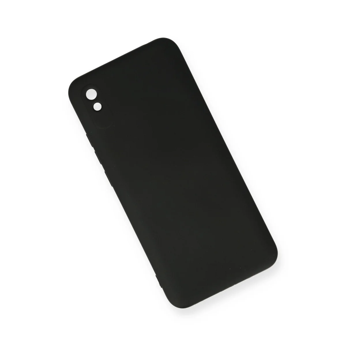 Redmi 9A Kılıf Nano içi Kadife Silikon - Siyah