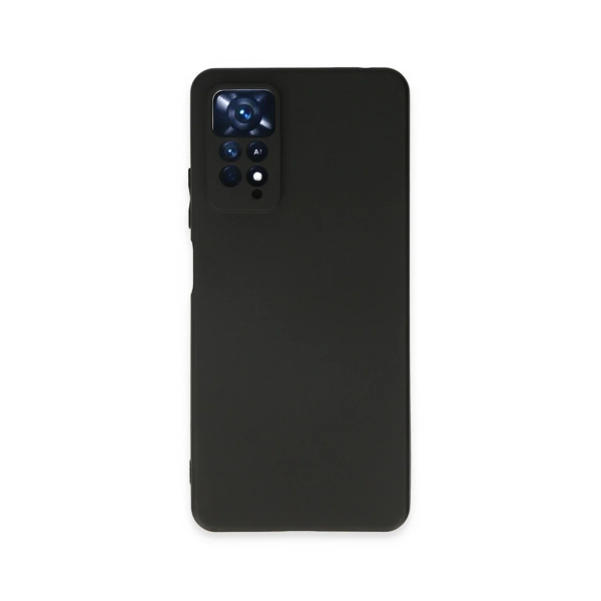 Redmi Note 11 Kılıf First Silikon - Siyah