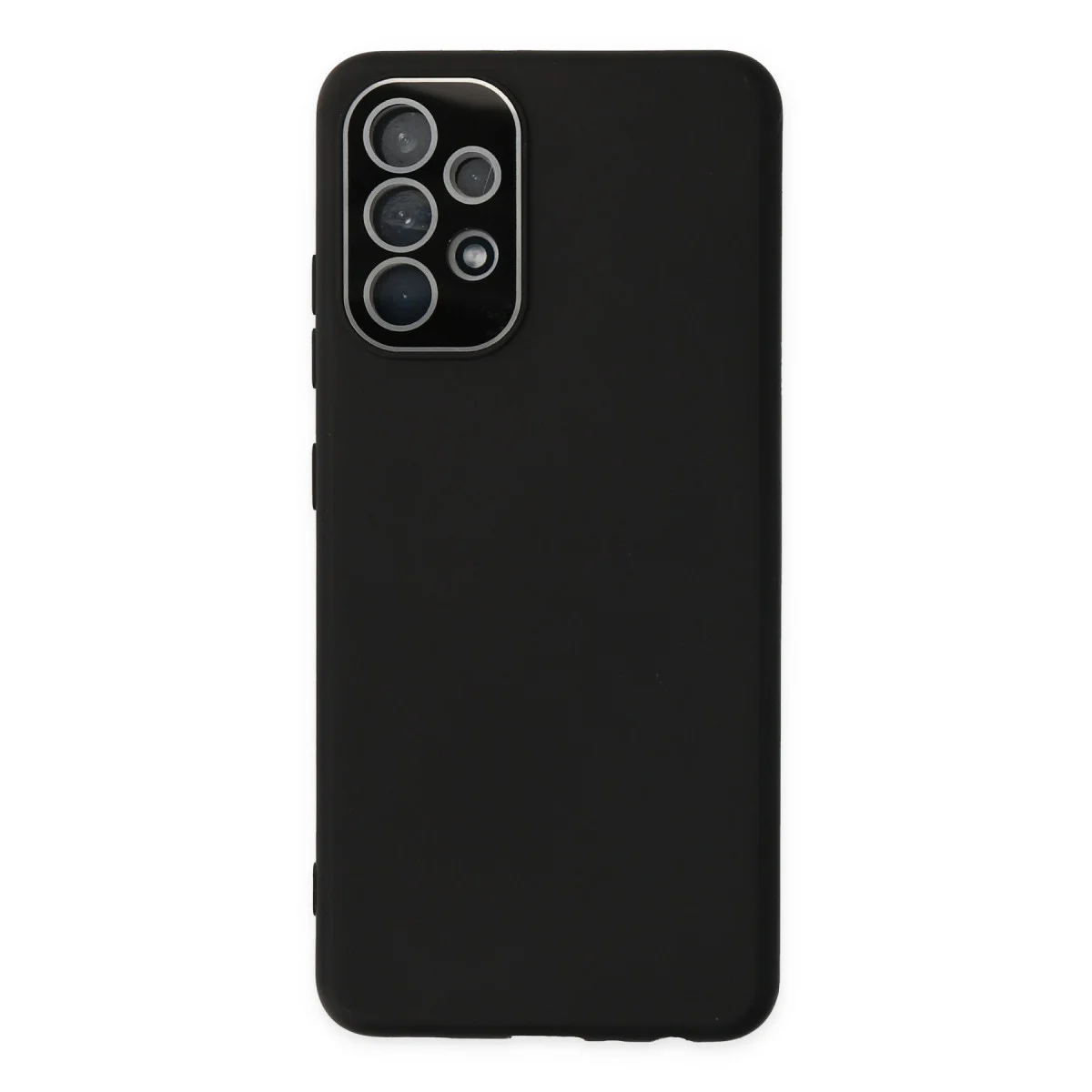 Galaxy A33 5G Kılıf Lansman Glass Kapak - Siyah