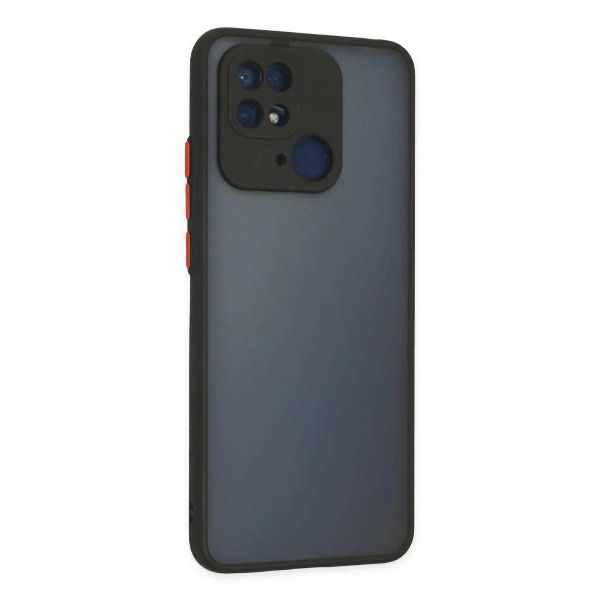 Redmi 10C Kılıf Montreal Silikon Kapak - Siyah