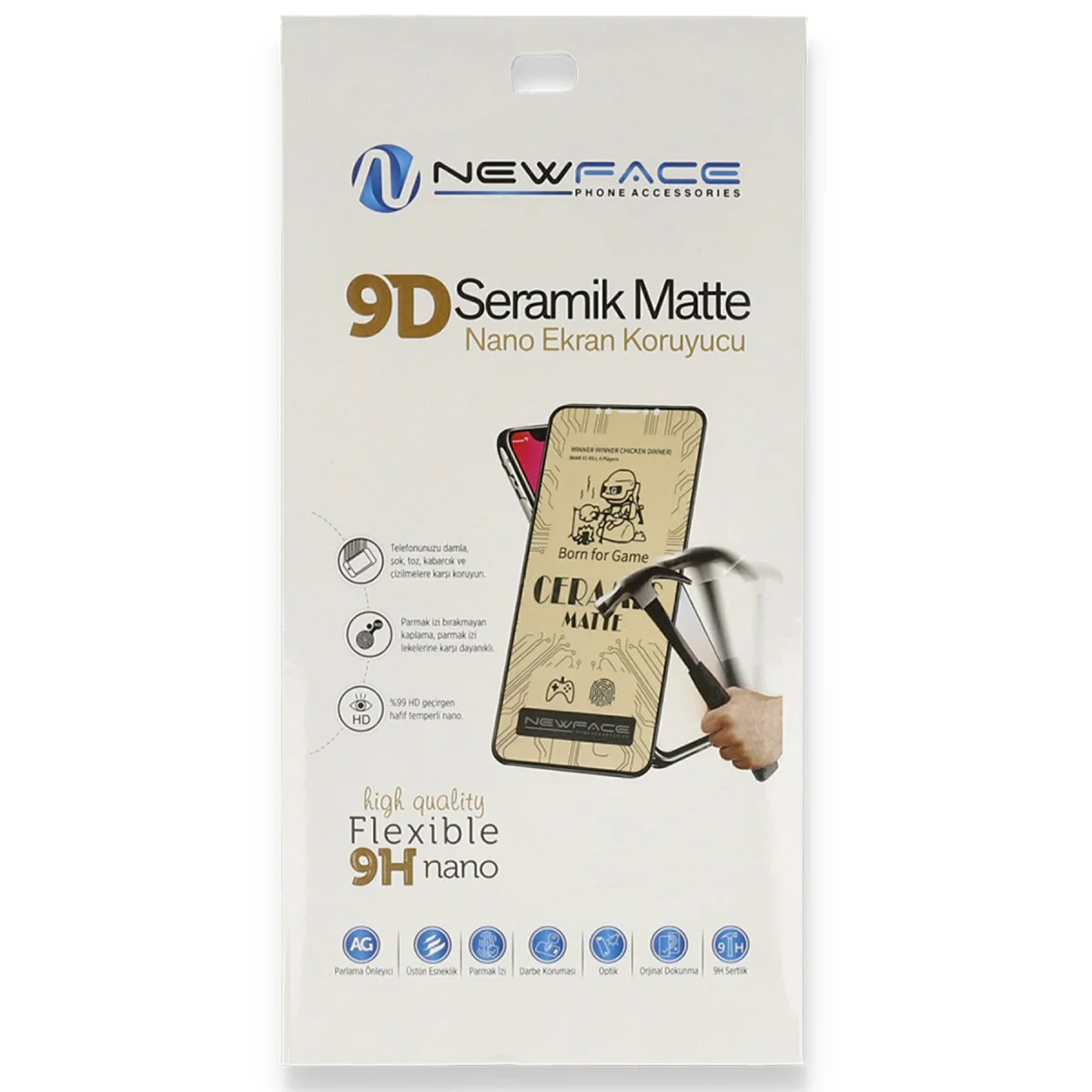 Reno 4 Lite Mat Seramik Nano Ekran Koruyucu