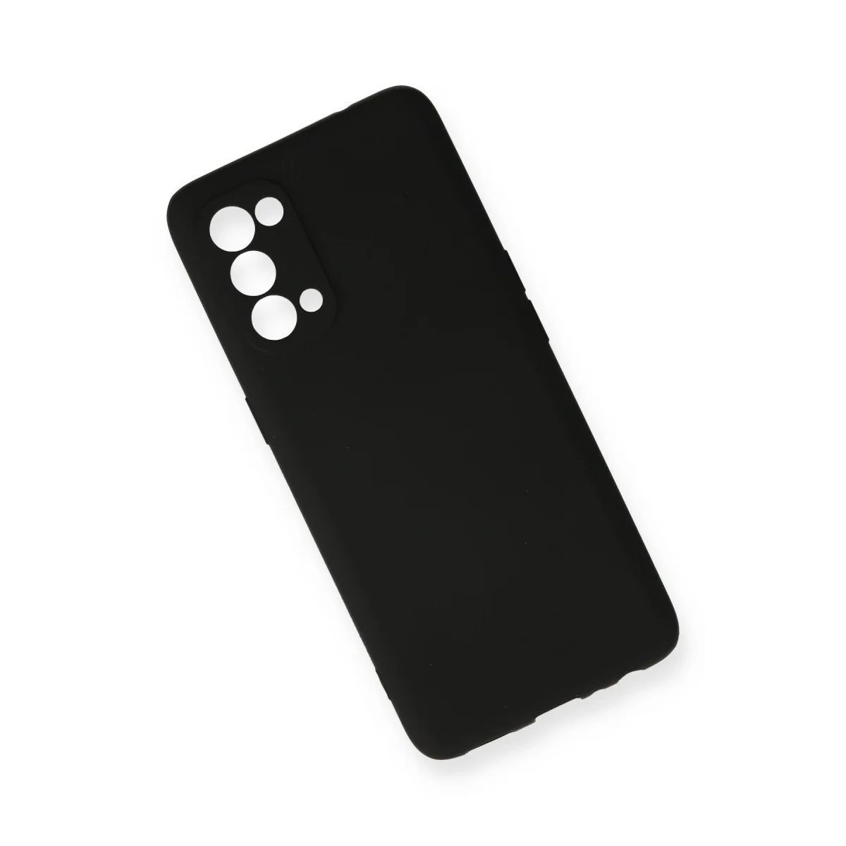 Reno 5 Pro Kılıf First Silikon - Siyah