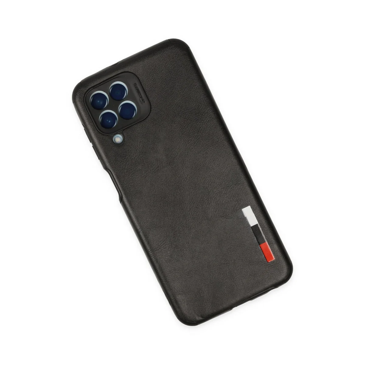 Galaxy M33 Kılıf Loop Deri Silikon - Siyah