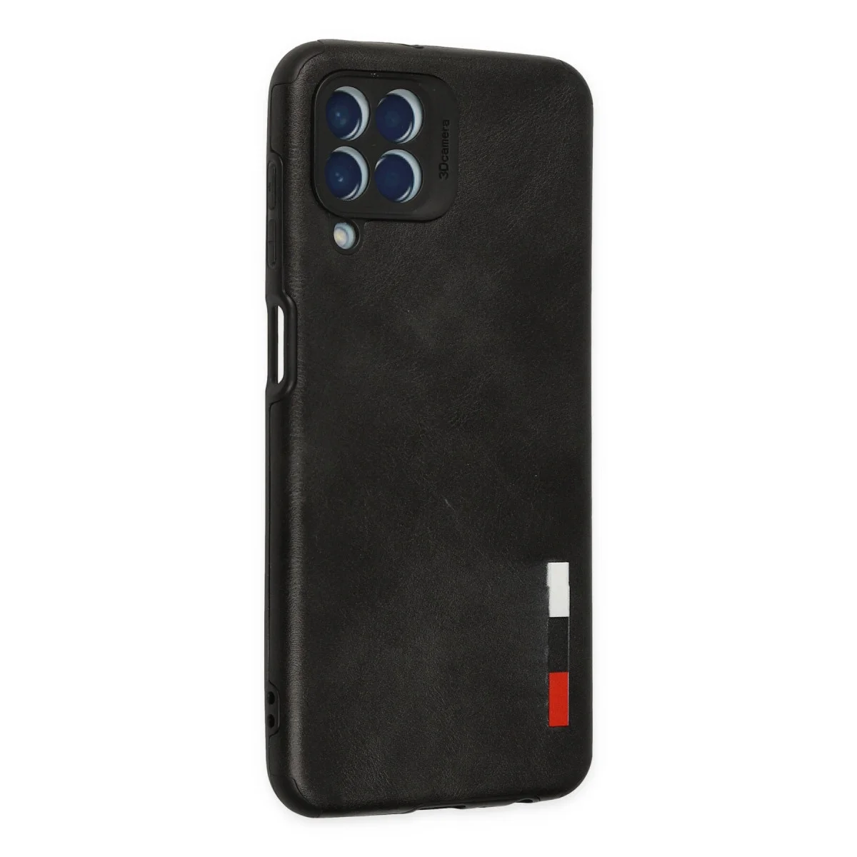 Galaxy M33 Kılıf Loop Deri Silikon - Siyah