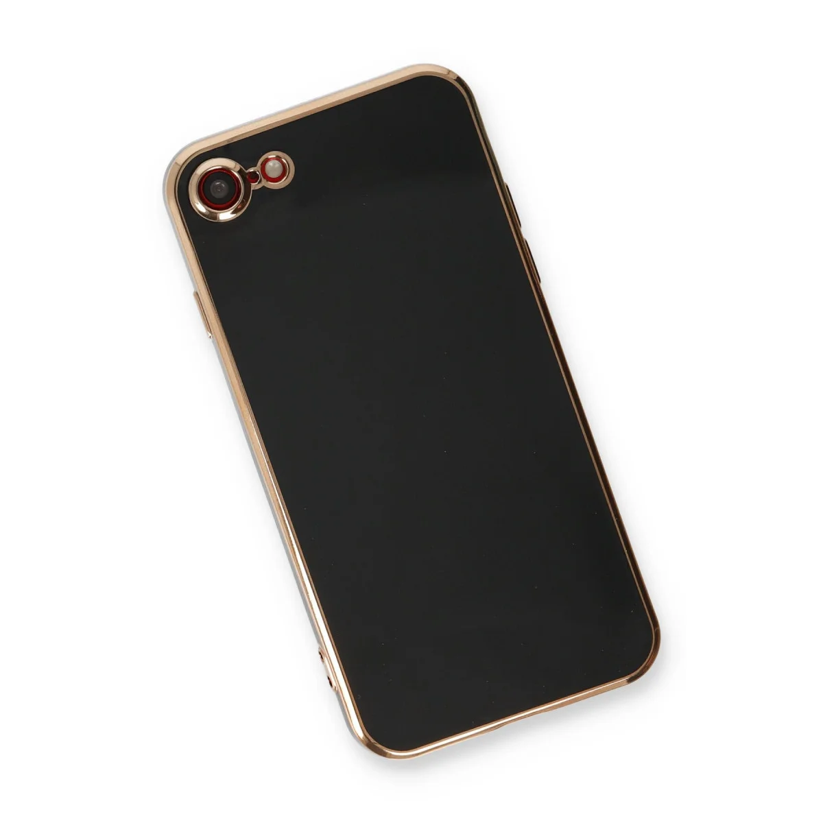 iPhone 7 Kılıf Volet Silikon - Siyah