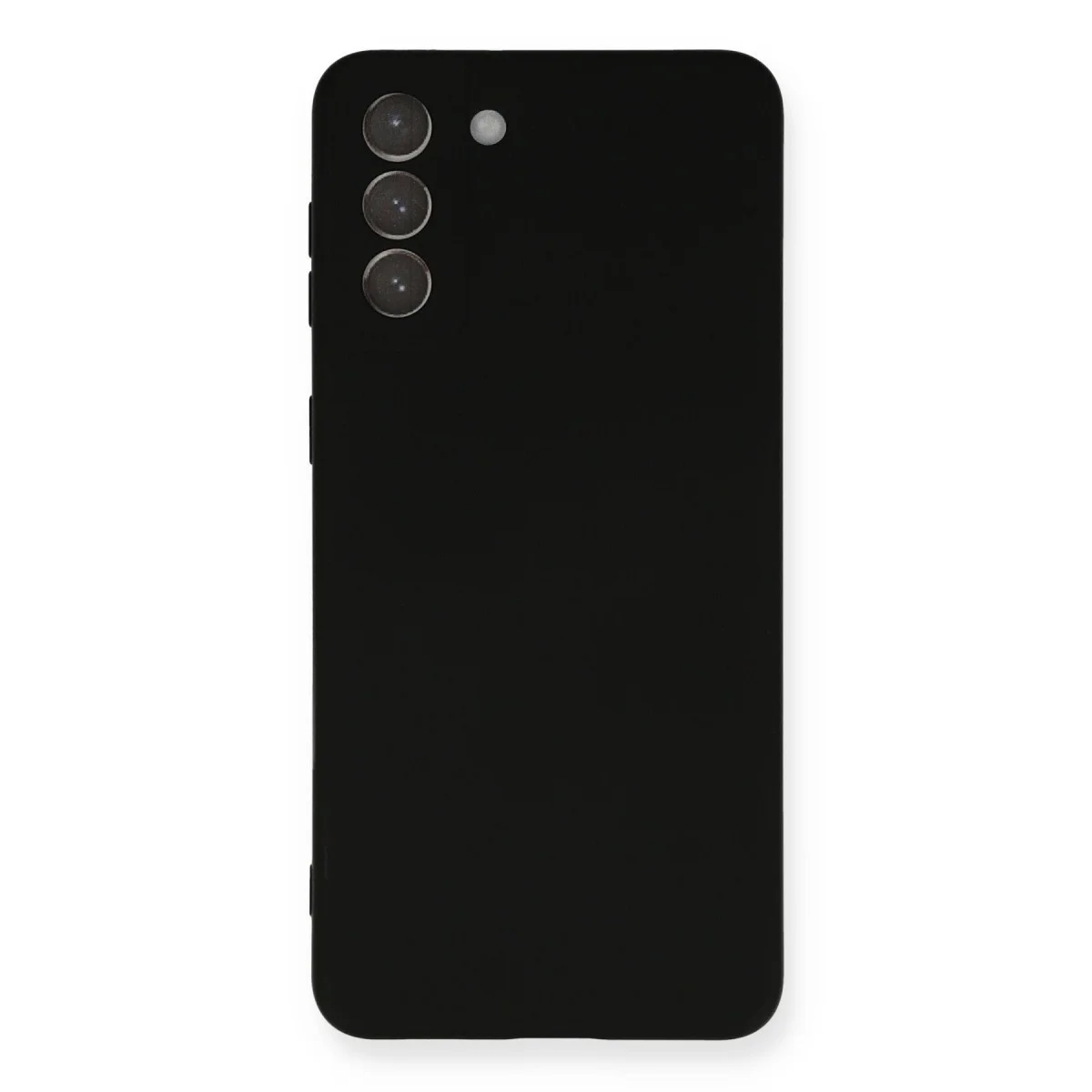 Galaxy S21 Plus Kılıf Nano içi Kadife Silikon - Siyah