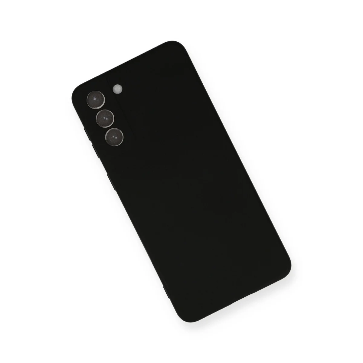 Galaxy S21 Plus Kılıf Nano içi Kadife Silikon - Siyah
