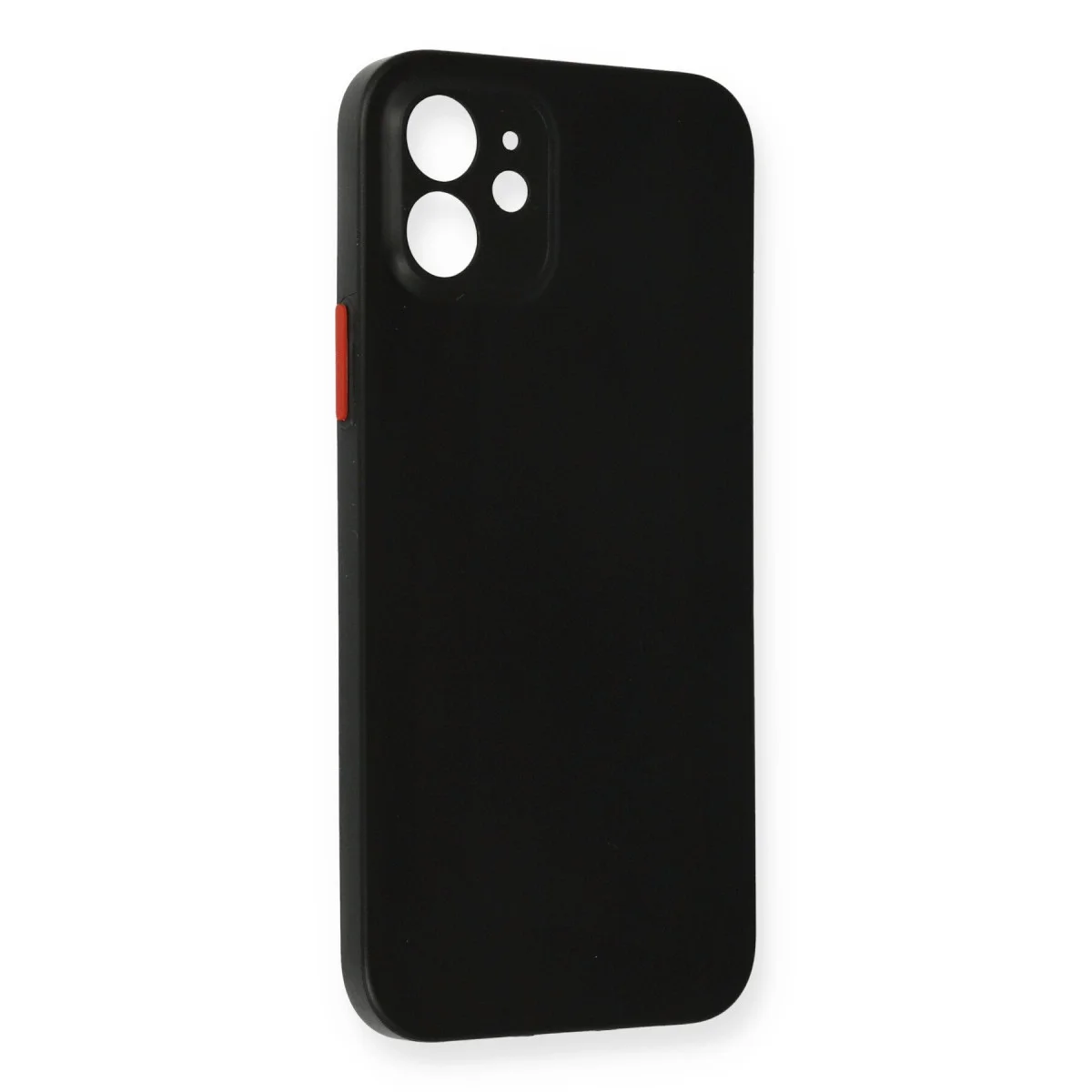 iPhone 12 Kılıf PP Ultra İnce Kapak - Siyah